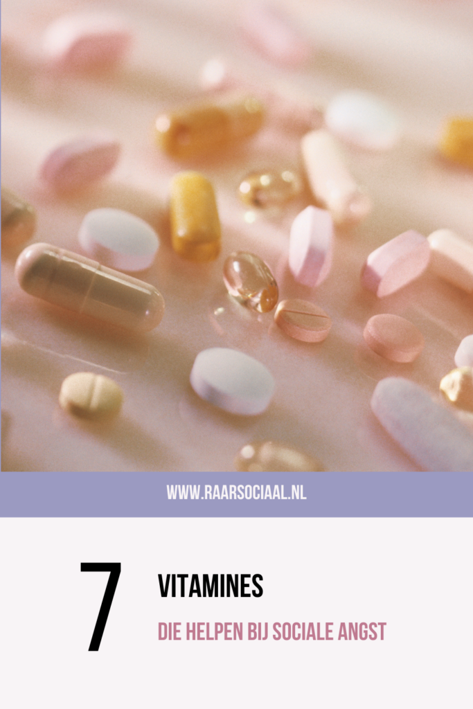 7x vitamines die je angst verminderen