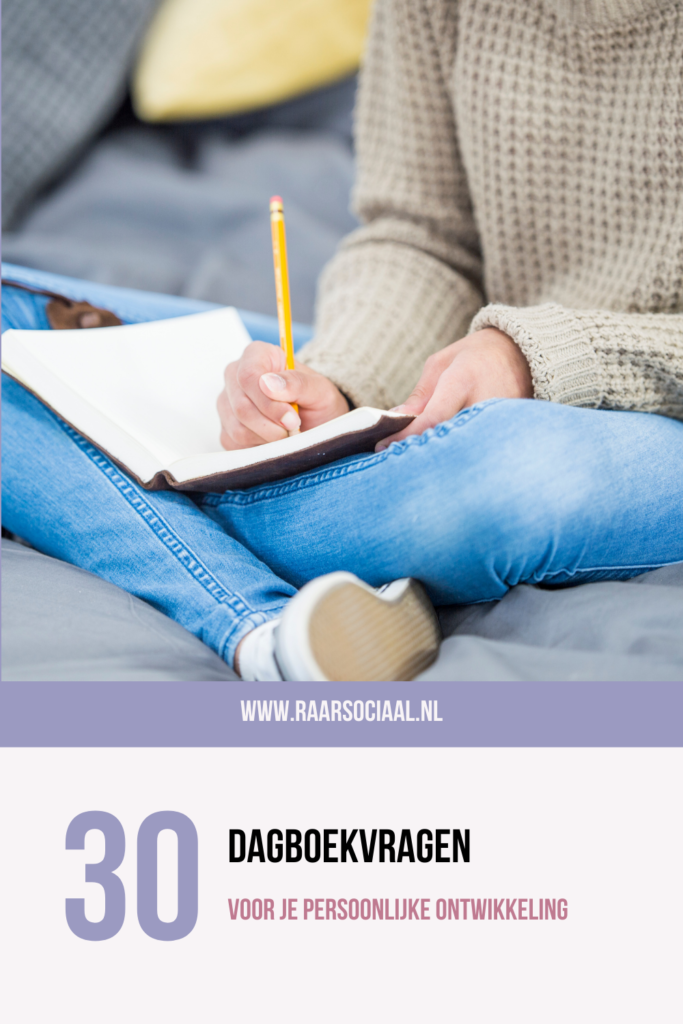 30 dagboekvragen voor je persoonlijke ontwikkeling