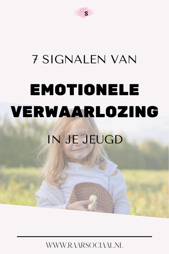 De invloed van emotionele verwaarlozing - dit zijn de 7 signalen